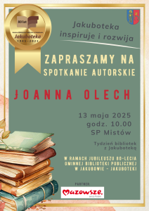 Zaproszenie na spotkanie autorskie