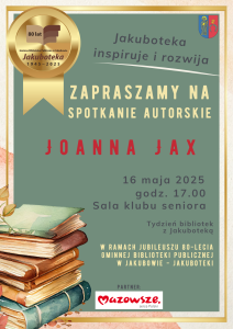 Zaproszenie na spotkanie autorskie