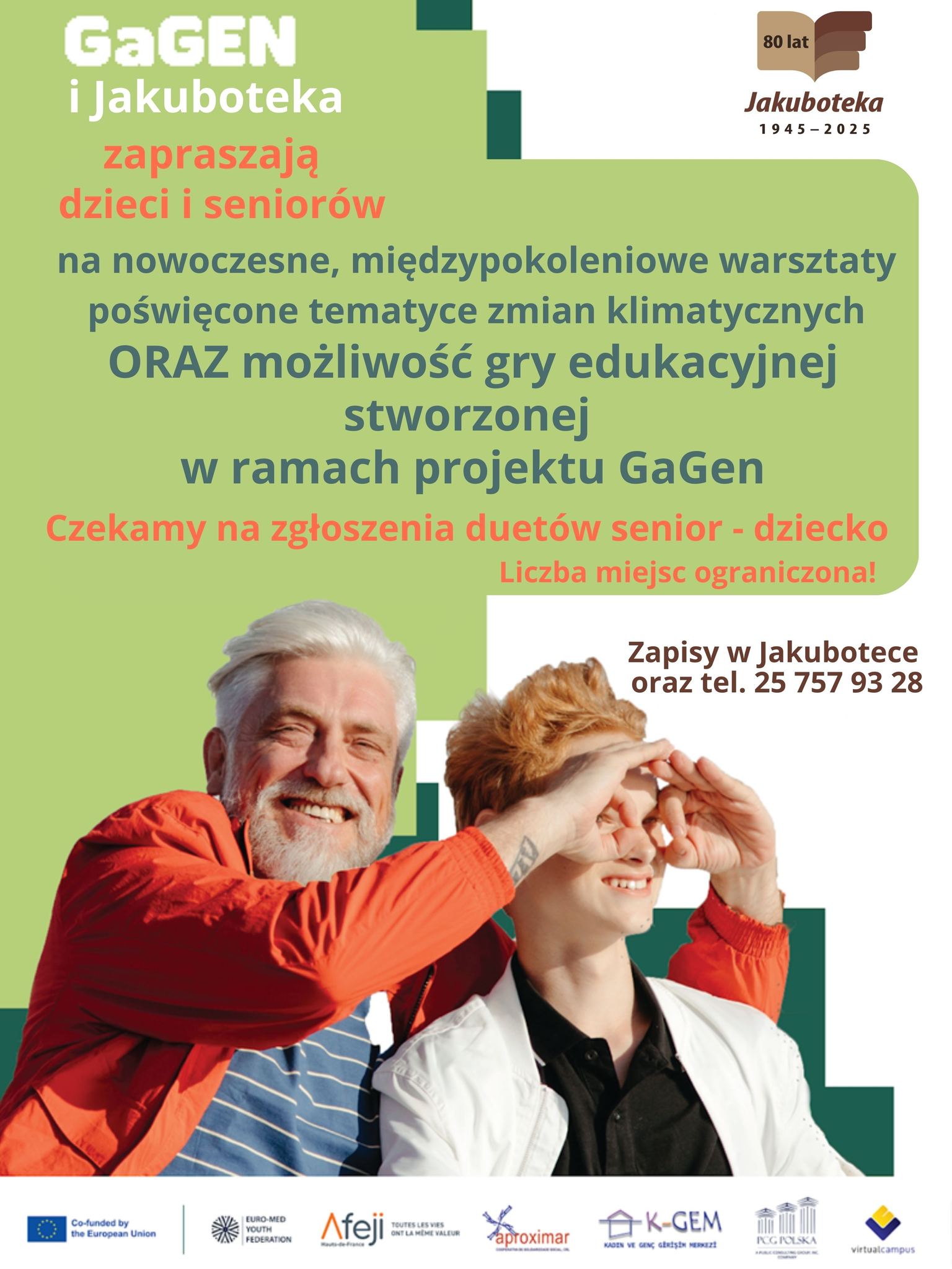 Plakat promujący projekt GaGEN