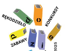 Plakat zapraszający na Noc Bibliotek 2025