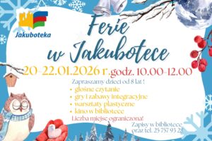 Plakat zapraszający na ferie