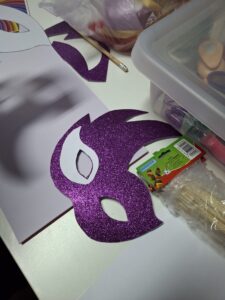 Jedna z masek karnawałowych.