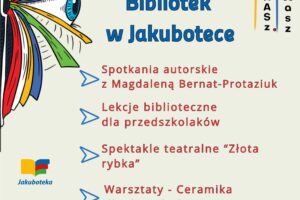 Plakat o Tygodniu bibliotek