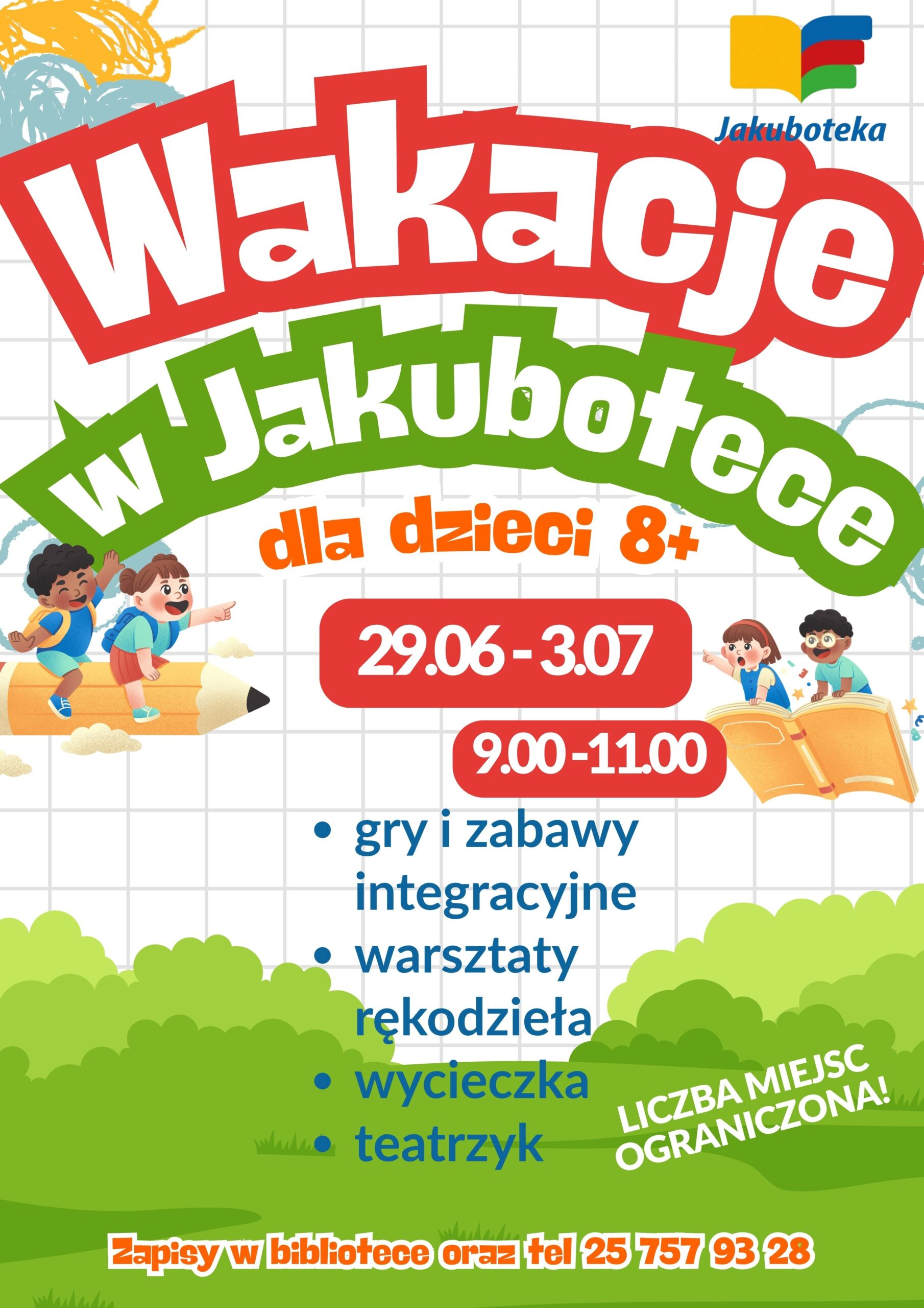 Plakat o wakacjach