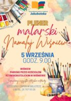 Plakat o plenerze malarskim
